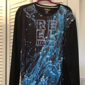 Reel Legends Mens Freeline Fire sparks L